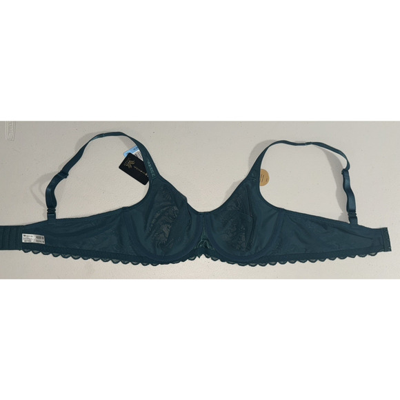 Wacoal 38C Soft Sense Bra & Medium Hipster Panty  Set Intimate Feminine Lace - Picture 6 of 12